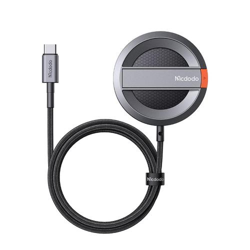 Incarcator wireless Mcdodo CH-5500 Magnetic, Suport, 15W, 1m (Gri)