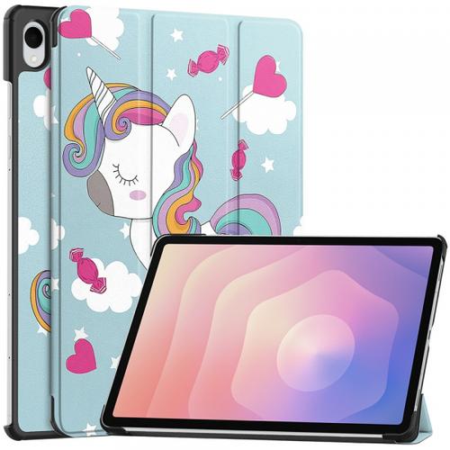 Husa pentru Samsung Galaxy Tab S11, Techsuit, FoldPro Unicorn
