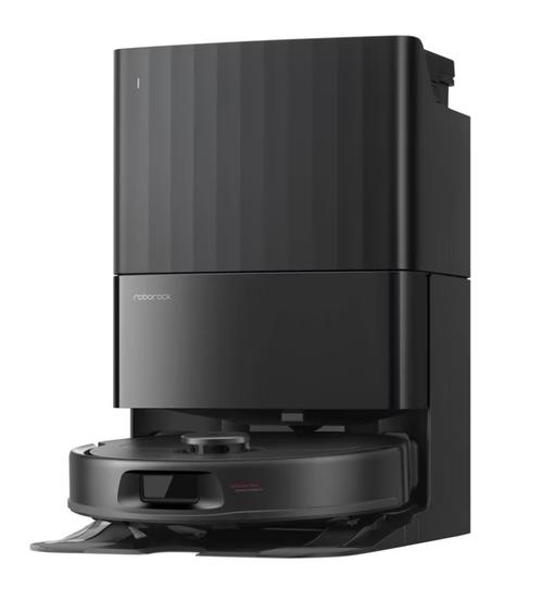 Aspirator robot Roborock Qrevo 798, Wi-Fi, Navigatie laser, Recipiente apa/praf 80 ml si 330 ml, 10000Pa, Sac 2.7 l, Rezervor statie apa murdara/curata 3l si 4l Autonomie 180 minute, Amazon Alexa, Google Assistant (Negru)
