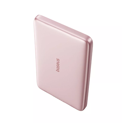 Acumulator extern Baseus PicoGo 5000mAh, 20W, 1 x USB-C, Ultra-Slim (Roz)
