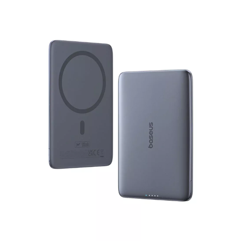 Acumulator extern Baseus PicoGo 5000mAh, 20W, 1 x USB-C, Ultra-Slim (Gri)