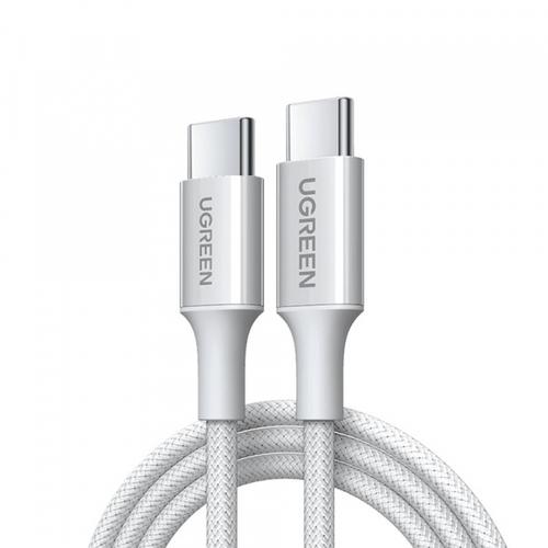 Cablu Date si Incarcare USB-C - USB-C UGREEN L501, 60W, 1m, Gri