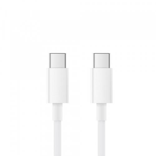 Cablu Date si Incarcare USB-C - USB-C Lito, 18W, 2m, Alb