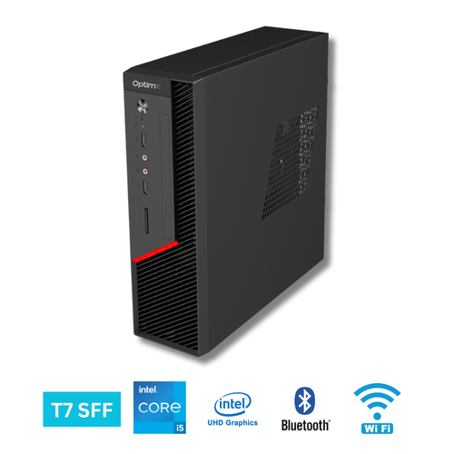 Calculator Sistem PC Office OptimX T7-14450HX SFF, Intel® Core™ i5-14450HX up to 4.8Ghz, 16GB DDR4, 512GB SSD, Wi-Fi, Bluetooth, Windows 11 Pro