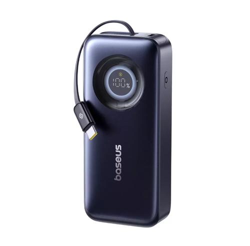 Acumulator extern Baseus EnerCore CR11, 20.000mAh, cu cablu USB-C integrat 67W (Negru)