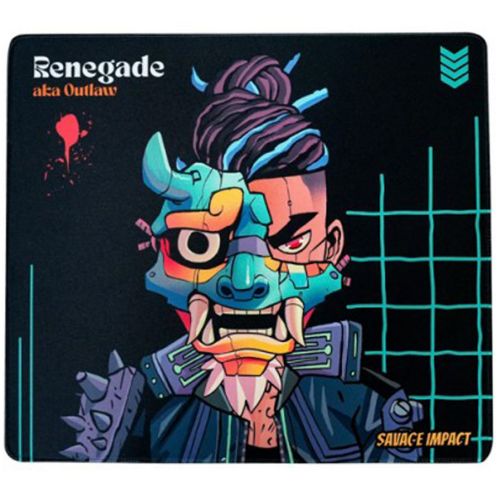 Mousepad A4TECH Bloody Renegade Midnight, 450 x 400 x 5 mm (Multicolor)