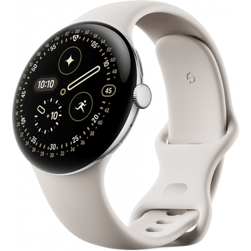 Smartwatch Google Pixel Watch 4, 45mm, Ecran AMOLED 1.4inch, Bluetooth 6, Wi-Fi, GPS, Wear OS, 2GB RAM, 32GB Flash, 5 ATM IP68 (Bej)