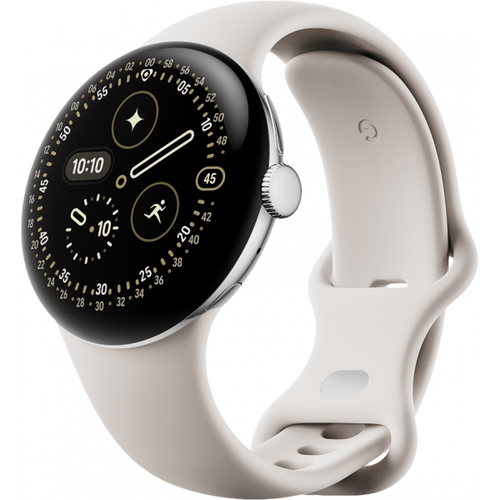 Smartwatch Google Pixel Watch 4, 41mm, Ecran AMOLED 1.2inch, Bluetooth 6, Wi-Fi, GPS, Wear OS, 2GB RAM, 32GB Flash, 5 ATM IP68 (Bej)