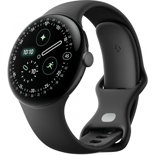 Smartwatch Google Pixel Watch 4, 45mm, Ecran AMOLED 1.4inch, Bluetooth 6, Wi-Fi, GPS, Wear OS, 2GB RAM, 32GB Flash, 5 ATM IP68 (Negru)