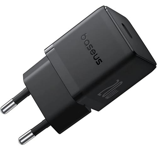 Incarcator Retea Baseus Palm, 20W, 3A, 1 x USB-C, P10111602113-00 (Negru)