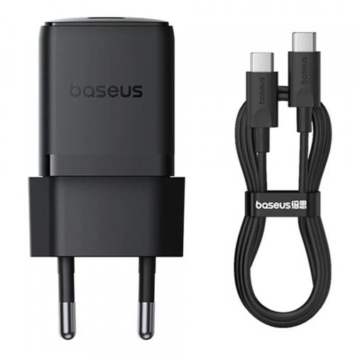 Incarcator Retea Cu Cablu USB-C Baseus Palm, 30W, 3A, 1 x USB-C, P10111605113-01 (Negru)