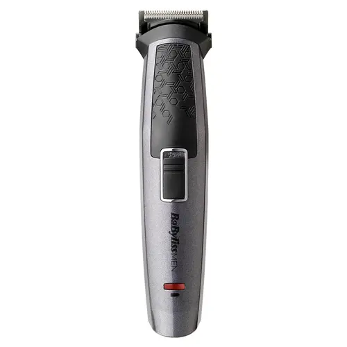 Aparat de tuns si ras BaByliss MT727E, Carbon Titanium, 10 in 1, Multi Trimmer, 10 Accesorii, 3 capete, Negru