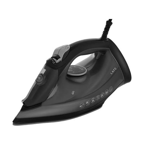 Fier de calcat cu aburi Lafe GlidePro LAFZEL47582, 2600 W, 600 ml, Debit de abur 10-25 g/m (Negru)