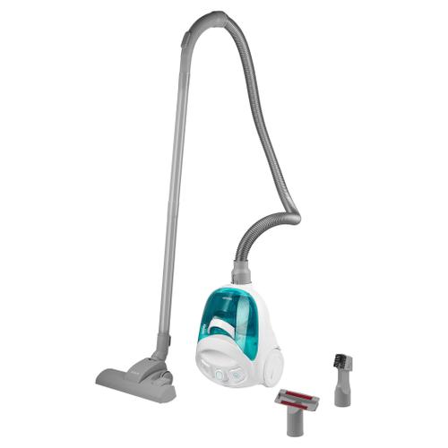 Aspirator fara sac Sencor SVC1015TQ, 800 W, 1.5 l, 5 m, 80 dB (Alb/Albastru)