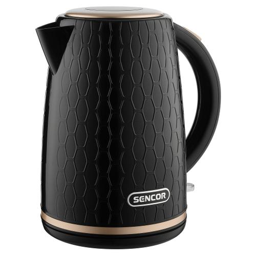 Fierbator electric de apa Sencor SWK7201BK, 1.7 l, 2200 W, Oprire automata, Baza 360 (Negru)