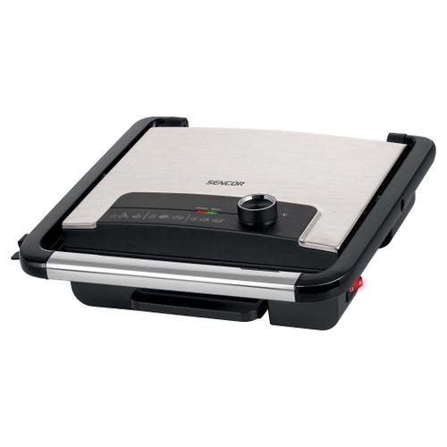 Grill electric Sencor SBG3710SS, 2000 W (Negru/Inox)