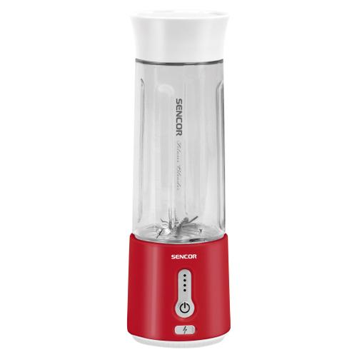 Blender fitness portabil Sencor SBL134RD, 150 W, 500 ml, IPX65, Incarcare prin USB Type-C (Rosu)