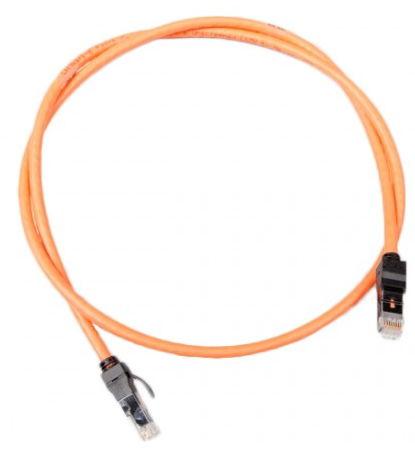 Cablu UTP Nexans N116.P1A010OK, Patch cord, Cat 6, Neecranat, 1 m (Portocaliu)