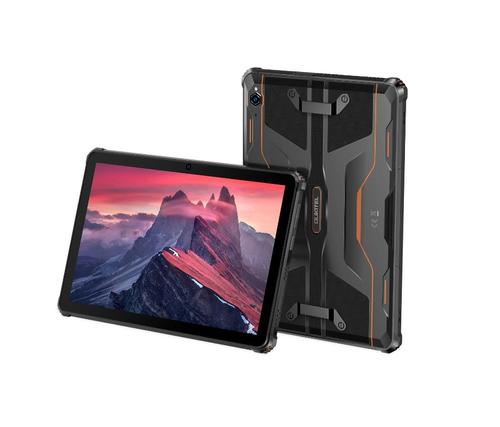 Tableta Oukitel RT9 Rugged, Procesor Unisoc T606 Octa-Core 1.6GHz, 6GB RAM, 256GB Flash, 16MP, Wi-Fi, Bluetooth, 4G, Dual SIM, Fara incarcator (Portocaliu)