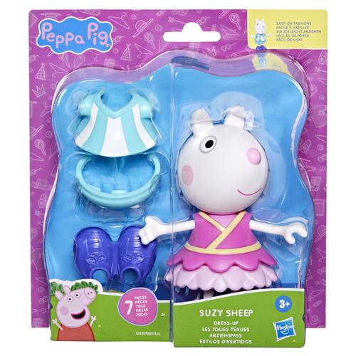 Figurina Peppa Pig - Oita Suzy, cu accesorii vestimentare, 15 cm