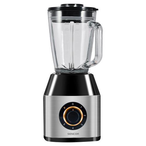 Blender de masa Sencor SBL4872BK, 1250 W, 24000 RPM, 1.5 l, 5 viteze + Pulse (Negru/Inox)
