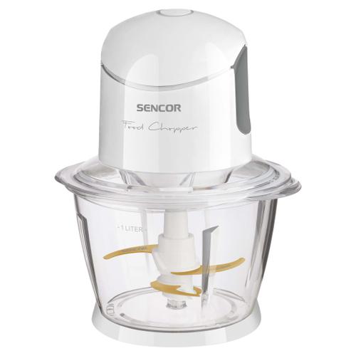 Tocator Sencor SCB5100WH, 800 W, Bol 1 l, Lame titan (Alb)