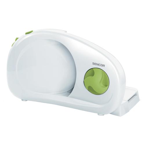 Feliator alimente Sencor SFS1001GR, 100 W, Reglare latime taiere 1-15 mm (Alb/Verde)