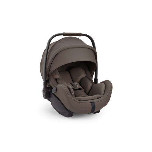 Scoica auto cu functie de recline Nuna ARRA flex Chestnut, nastere-87 cm, testata ADAC si certificata R129