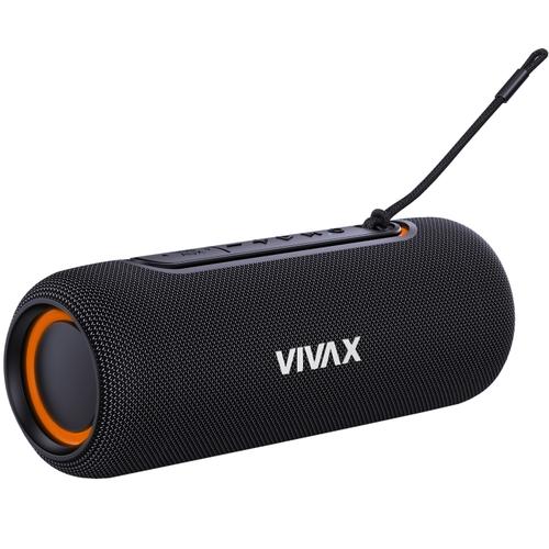 Boxa portabila VIVAX BS-110, 20W, Bluetooth, TWS, RMS (2 x 10W), Pana la 5.5 ore, IPX5 (Negru)
