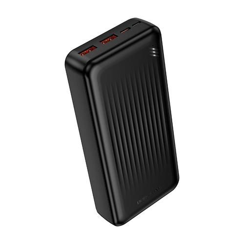 Baterie externa Borofone BJ80A, 20000 mAh, 2x USB, 1x USB-C, 22.5 W (Negru)