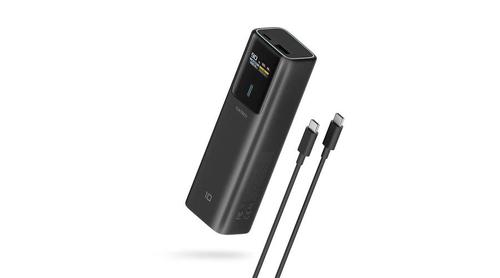 Acumulator extern Cuktech P+ Series 1C1A, 10000 mAh, 150 W, 1 x USB, 1 x USB Type-C (Negru)