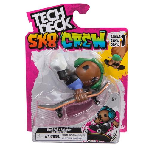 Set Tech Dech Sk8 Crew - Placa si figurina 9.6 cm