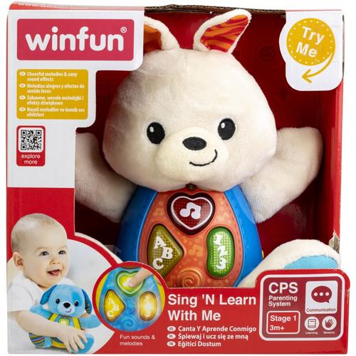 Jucarie interactiva Winfun - Canta si invata cu iepurasul