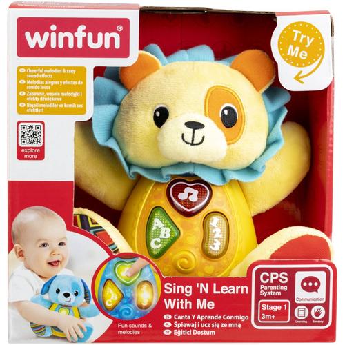 Jucarie interactiva Winfun - Canta si invata cu leul