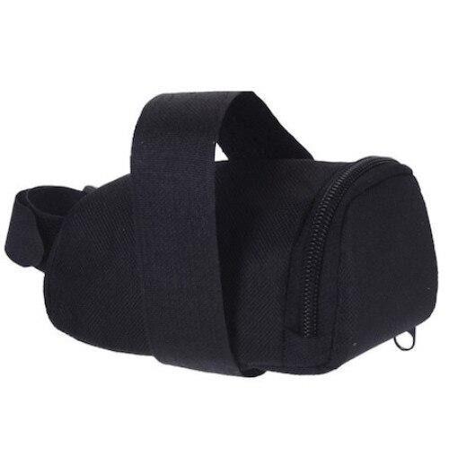 Geanta pentru bicicleta XQMAX, Poliester, 12.5 x 7.5 x 7.5 cm, 0.4 l, Negru