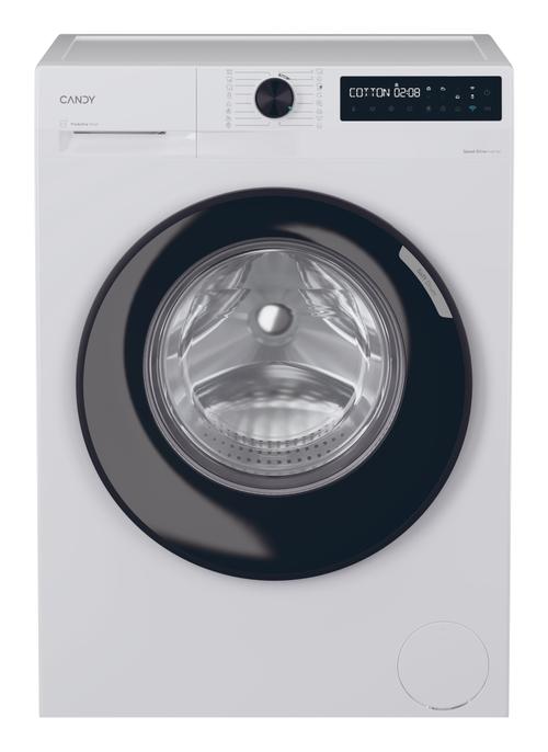 Masina de spalat rufe Candy ProWash 500 BR 49B8-S, 9 kg, 1400 rpm, Clasa A, Soft Drum, Motor Speed Drive Inverter, hOn (Alb)