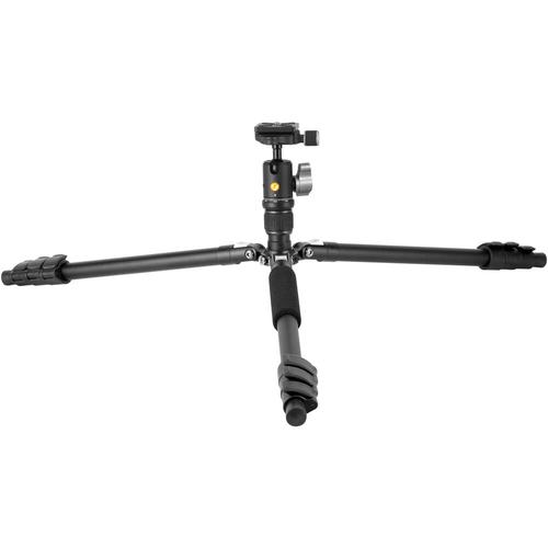 Trepied Vanguard VESTA GO 204AB, Aluminiu, 4 sectiuni, H 21.1 - 138.4 cm, Ball Head, 1/4inch-20  (Negru)