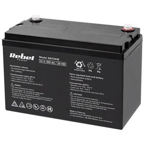 Acumulator Gel 12V/100AH Rebel Power BAT0416