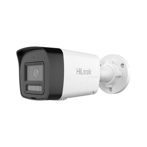 Camera supraveghere exterior IP Hybrid Light Hikvision Hilook IPC-B160HAP-LUF/SL(2.8MM), 6 MP, 2.8 mm, IR/Lumina alba 30 m, microfon si difuzor, sirena, slot card, PoE