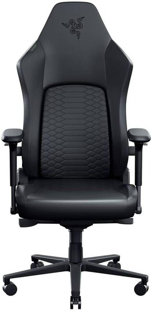 Scaun Gaming Razer Iskur V2 NewGen, Ergonomic, Max 136 kg, Perna din spuma, Sistem HyperFlex, Cotiere 4D (Negru)