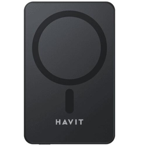 Baterie externa mobila HAVIT PB5217, 20W, 10000mAh, USB-C, Negru