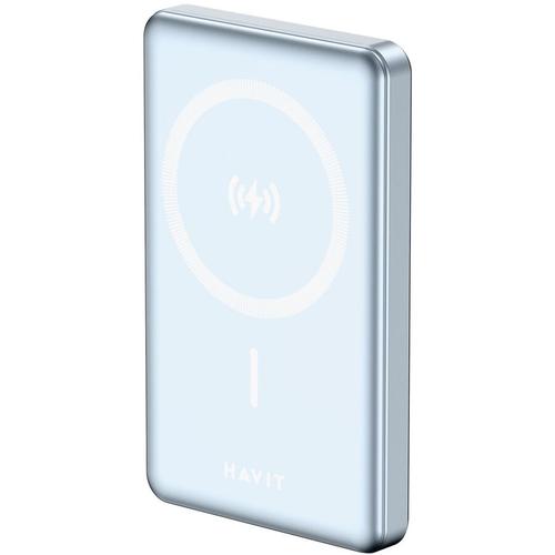 Baterie externa HAVIT PB5203, 10000 mAh, 20 W, Albastru