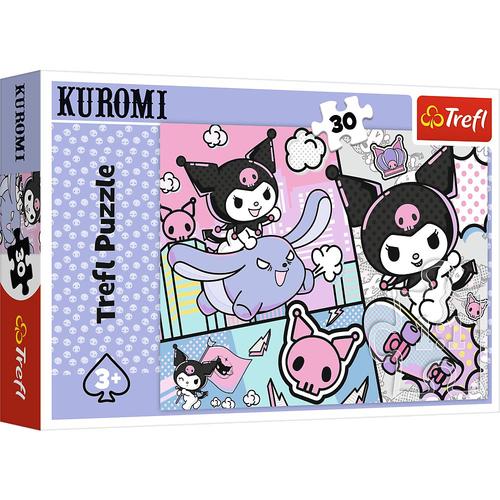 Puzzle Trefl Distractie cu Kuromi, 30 de piese