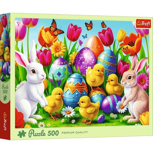 Puzzle Trefl Pajistea de Paste, 500 de piese