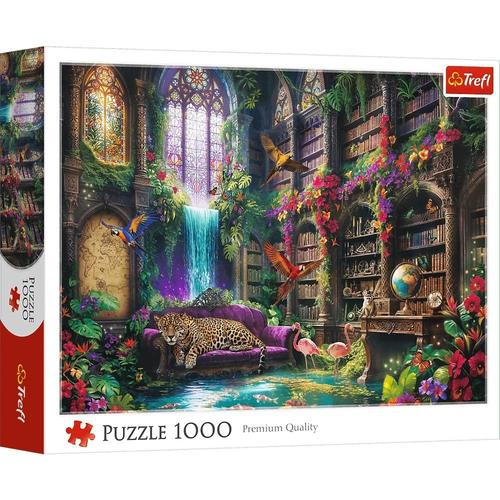 Puzzle Trefl Biblioteca Magica, 1000 de piese