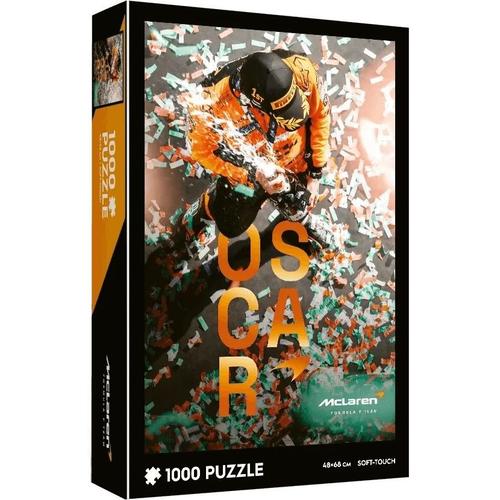 Puzzle Trefl Soft Touch Formula1 Mclaren Scar Piastri Maiden Grand Prix, 1000 de piese
