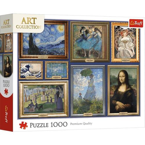 Puzzle Trefl Art Collection O colectie de capodopere de arta, 1000 de piese
