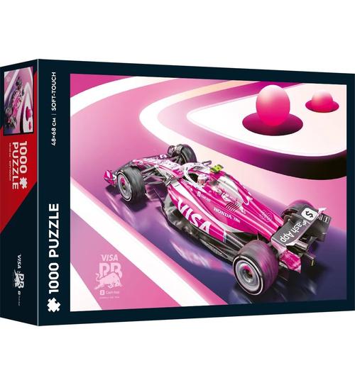 Puzzle Trefl Soft Touch Formula 1 Visa Cash App Marele Premiu de la Miami, 1000  de piese