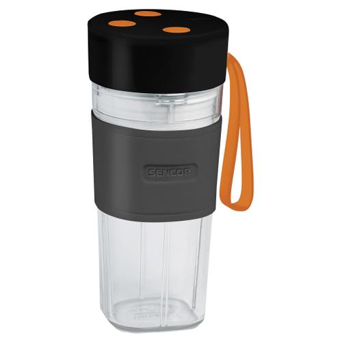 Blender fitness portabil Sencor SBL151BK, 50 W, 330 ml, 30kPa, IP54, USB (Negru)