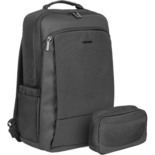 Rucsac laptop 15.6inch Natec Kudu Plus,  Polyester, cu organizator, Negru